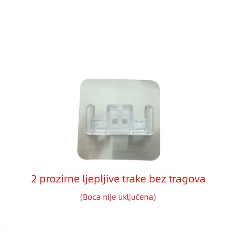 Plastični zidni dozator tekućine, s pritiskom, za kupaonicu (sapun, šampon, gel za tuširanje, dezinfekcijsko sredstvo)