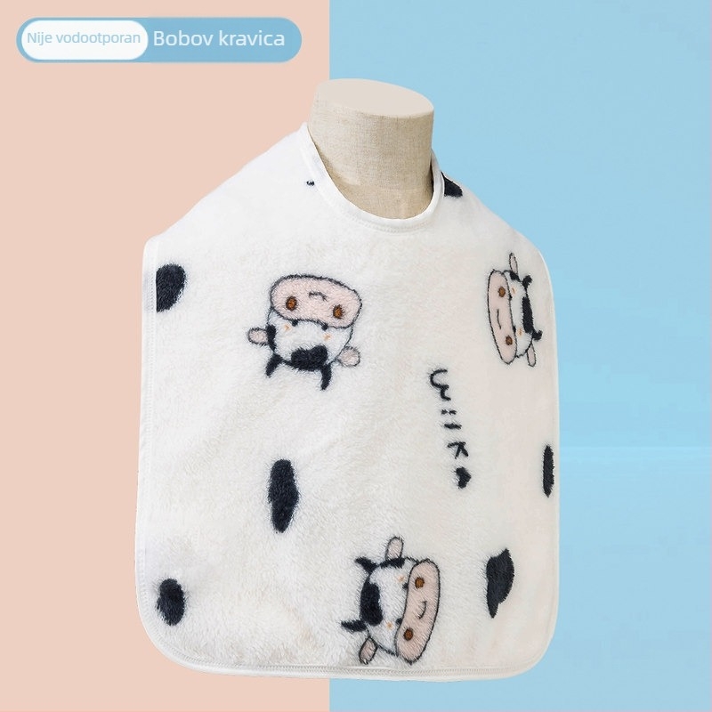 Dječji ručnik za pranje beba od Coral Velvet-a, crtani uzorak, izvezeno, za dojenčad, 80–100 g