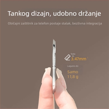 Sklopivi nosač za telefon s magnetskim usisavanjem, ljepilom fiksiranje, otporan na podrhtavanje, metalno-plastična konstrukcija, prilagodljiv, za auto, stol i dom