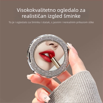 Sklopivi nosač za telefon s magnetskim usisavanjem, ljepilom fiksiranje, otporan na podrhtavanje, metalno-plastična konstrukcija, prilagodljiv, za auto, stol i dom