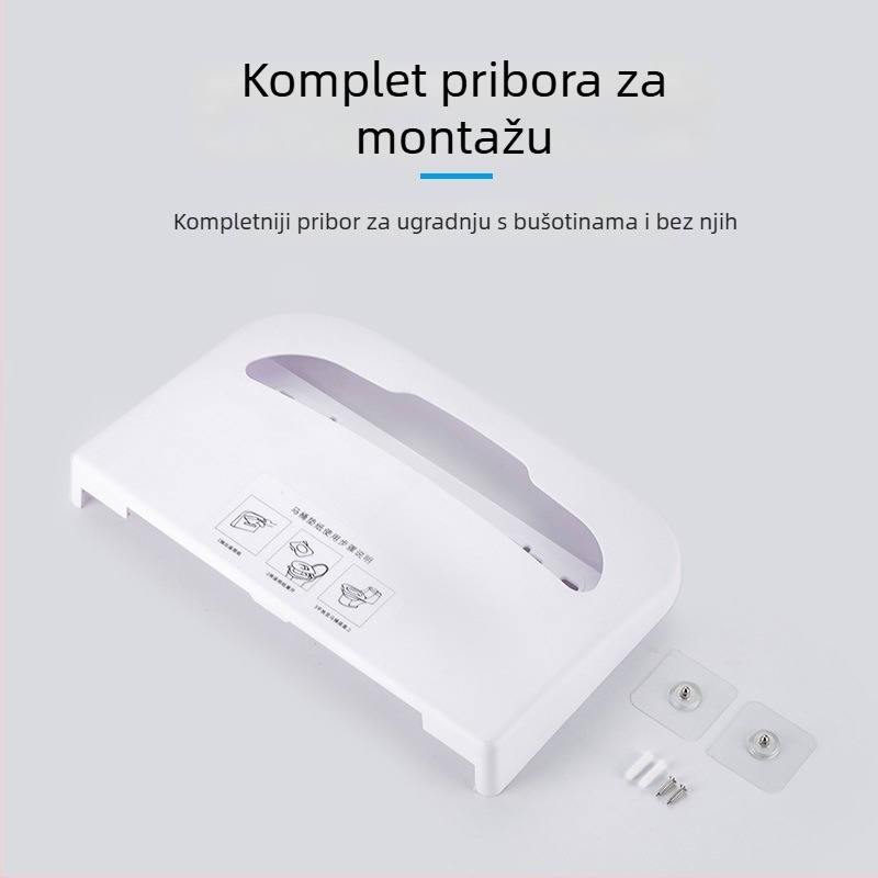 Kaiheng 502a Plastična stenska kutija za toaletni papir, vodootporna, višestruka namjena