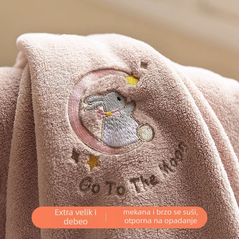 Nosivi ručnik za kupanje s wrap dizajnom - poliesterska vlakna, 150D, upijajući, brzo suši, za kućnu uporabu