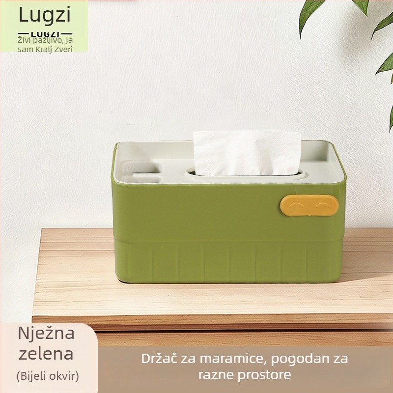 Kutija za maramice L-6260 • Plastična • Moderni minimalistički stil • Višenamjenski