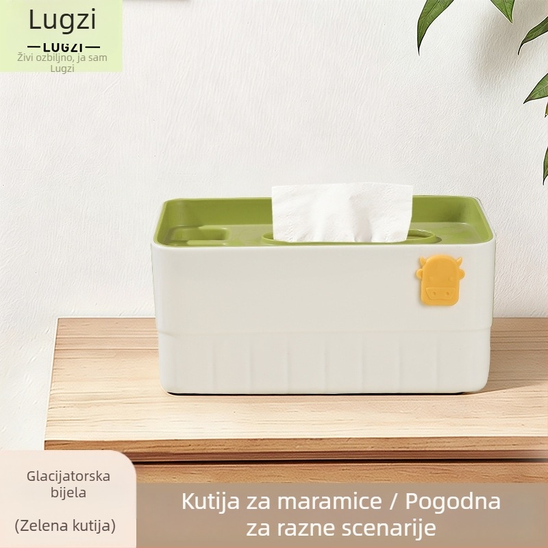Kutija za maramice L-6260 • Plastična • Moderni minimalistički stil • Višenamjenski