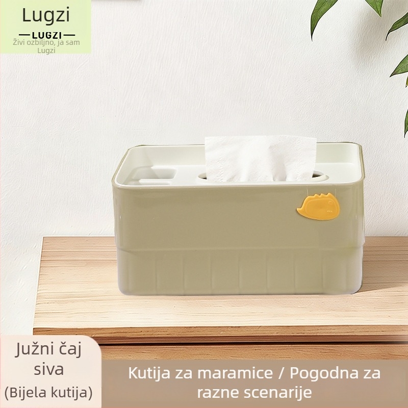 Kutija za maramice L-6260 • Plastična • Moderni minimalistički stil • Višenamjenski