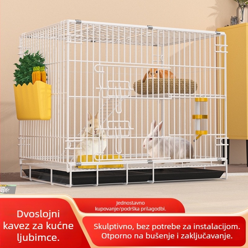 Kavez za kuniće - metalna konstrukcija, Marka 111111, Model Secure Pet Rabbit Cage, Kategorija: gnijezdo za kućne ljubimce