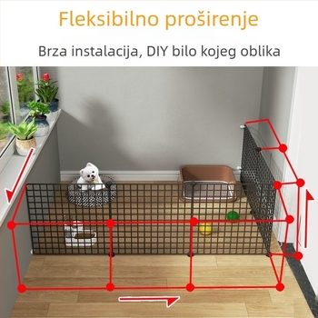 Modularna unutarnja ograda za pse (Materijal: Drugo; Porijeklo: Drugo; Za: Pse)