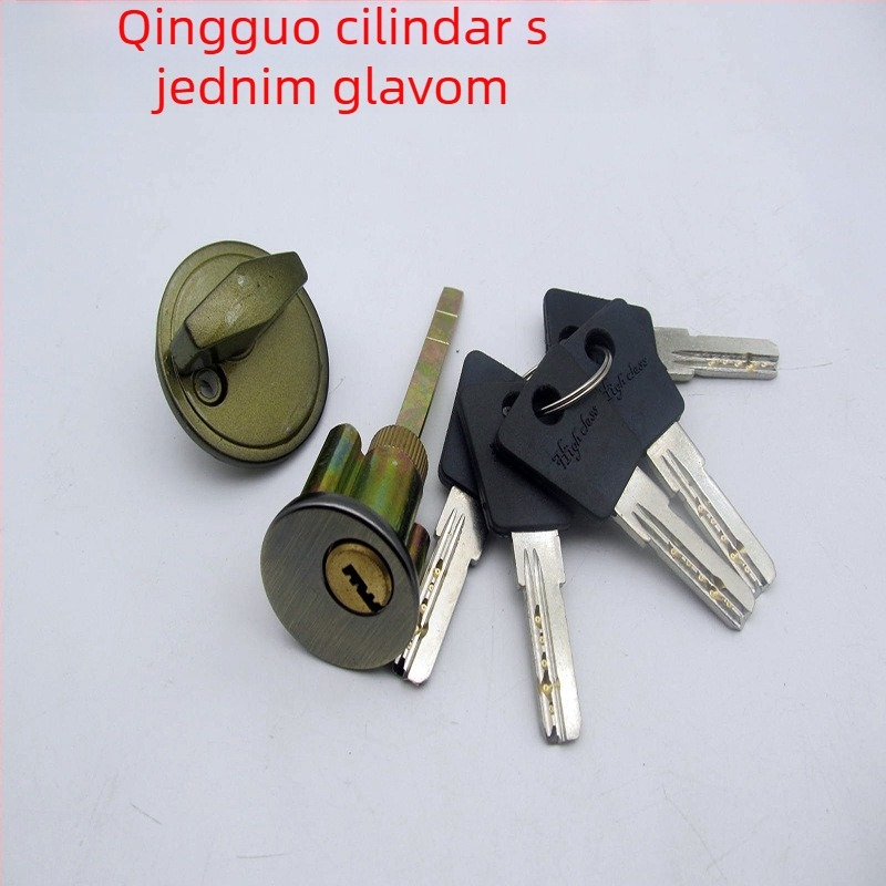 Brava za vrata s ručkom, aluminijska legura, model 901, moderni minimalistički stil, prilagodljivo na zahtjev