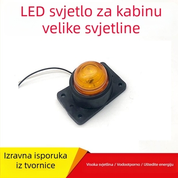 LED kutna svjetiljka za kamione 24V — 5W, LED astigmatizam, vijek trajanja 20 000 h (Model: LED mekana donja kutna svjetiljka)