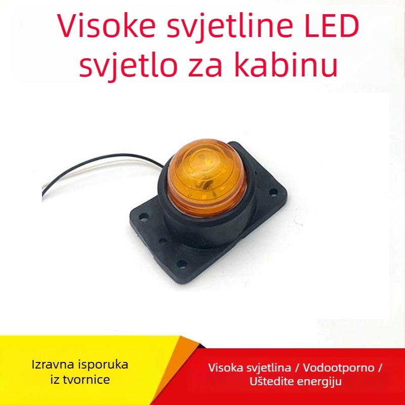 LED kutna svjetiljka za kamione 24V — 5W, LED astigmatizam, vijek trajanja 20 000 h (Model: LED mekana donja kutna svjetiljka)