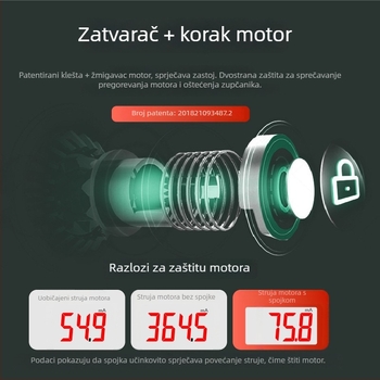 G190 Uređaj za otključavanje prstom na staklena vrata u uredu — bez bušenja, s okvirom ili bez, jednokrilna/dvokrilna vrata; 200 spremljenih otisaka; >20 000 otključavanja; skeniranje <0,5 s; lažno prepoznavanje <0,0001%.