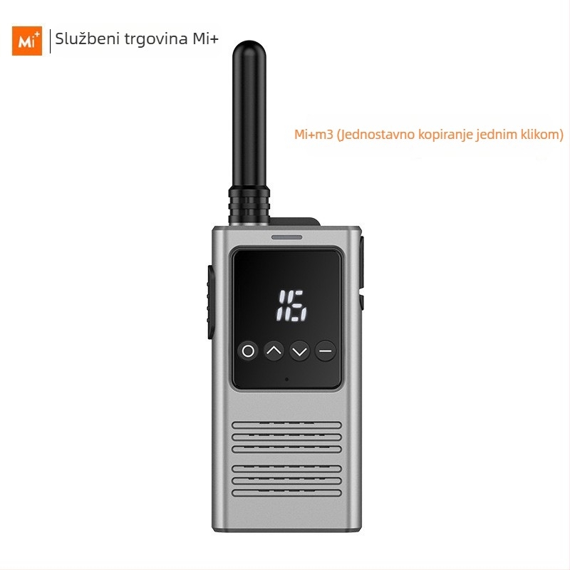 Walkie-Talkie za vanjsku upotrebu: 8W, 16 kanala, domet 3–5 km, baterija 5800 mAh, zaslon, otporan na prašinu