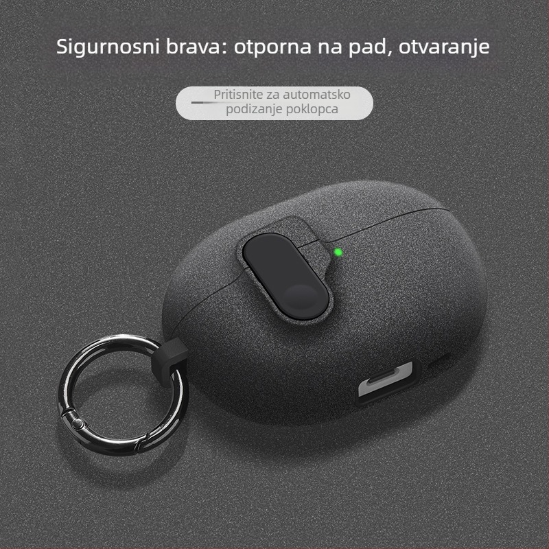 Kućište za Huawei FreeBuds 5i/6i – klip-stil, lik s karikature sa zvjezdicama, TPU mekano kućište s premazom u spreju
