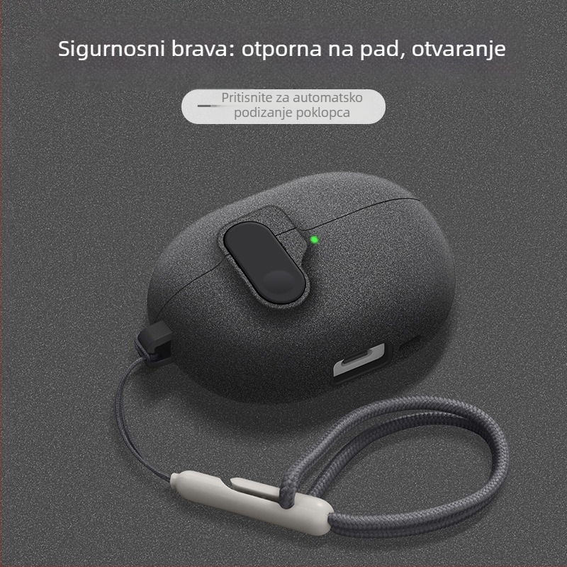 Kućište za Huawei FreeBuds 5i/6i – klip-stil, lik s karikature sa zvjezdicama, TPU mekano kućište s premazom u spreju