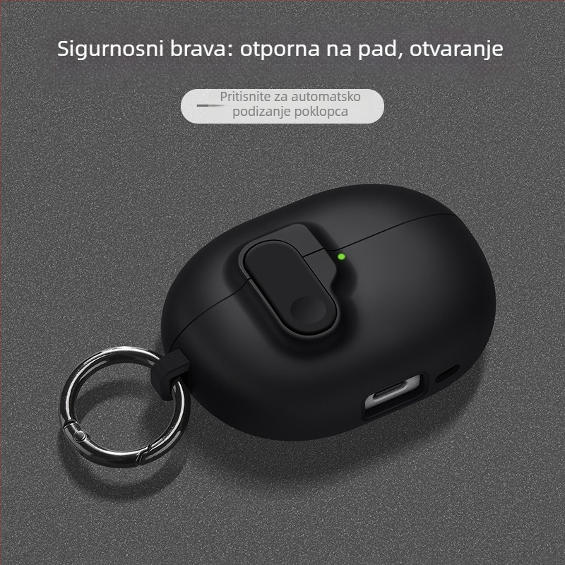 Kućište za Huawei FreeBuds 5i/6i – klip-stil, lik s karikature sa zvjezdicama, TPU mekano kućište s premazom u spreju