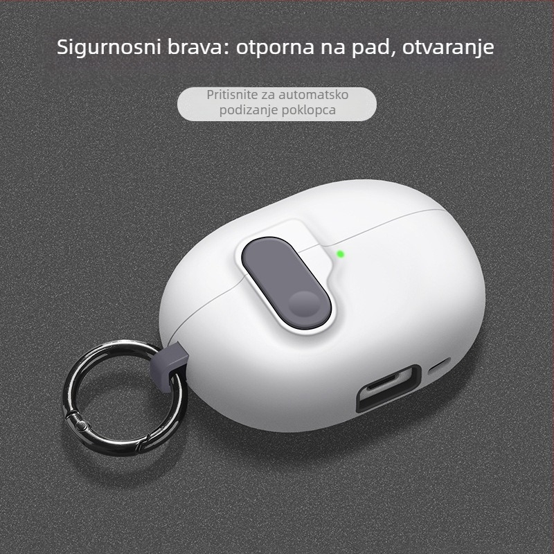 Kućište za Huawei FreeBuds 5i/6i – klip-stil, lik s karikature sa zvjezdicama, TPU mekano kućište s premazom u spreju
