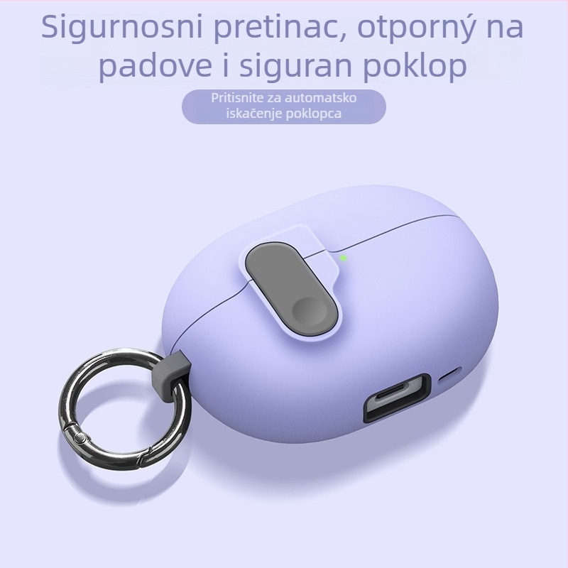 Kućište za Huawei FreeBuds 5i/6i – klip-stil, lik s karikature sa zvjezdicama, TPU mekano kućište s premazom u spreju