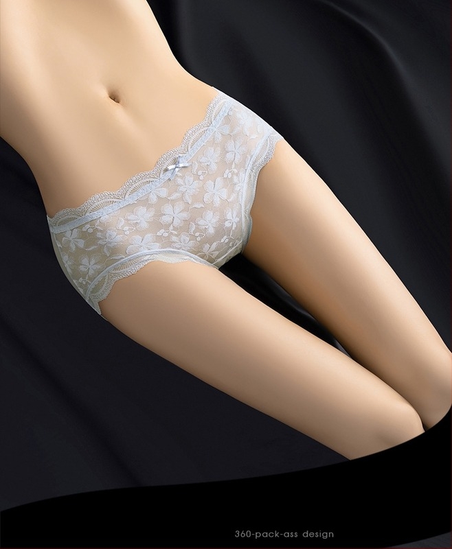 Ženske čipkaste gaćice, najlon 90–95% materijal, pamukova podstava u preponama, srednji pojas, prozračan