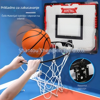 Dječji koš za košarku od lijevanog željeza za unutarnju i vanjsku uporabu – 1,8 kg, Sheng Xinda