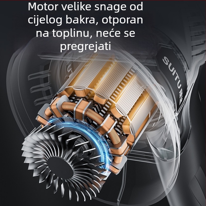 Električna auto polirka za uklanjanje ogrebotina i poliranje – bežični, 12V Li-ion, 120W, model ST-6598