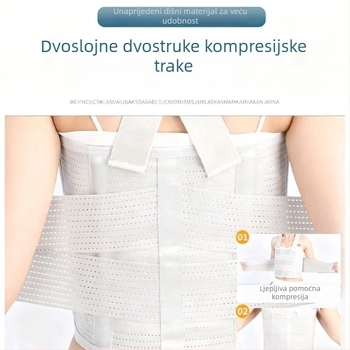 Pojas za fiksiranje prijeloma rebara za rehabilitaciju nakon operacije prsnog koša i srca, pojas za torakalnu kralježnicu, ortoza korekcije valgusa, zaštitni pojas za struk