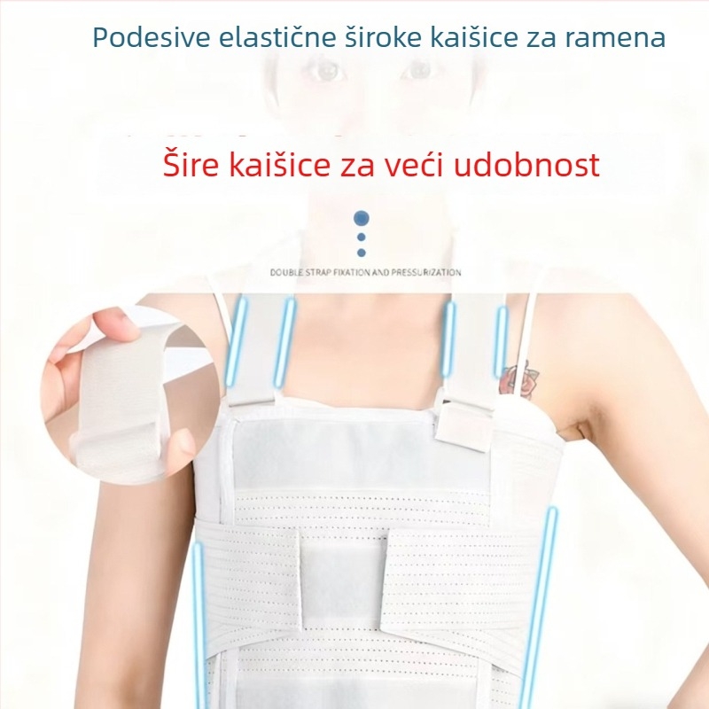 Pojas za fiksiranje prijeloma rebara za rehabilitaciju nakon operacije prsnog koša i srca, pojas za torakalnu kralježnicu, ortoza korekcije valgusa, zaštitni pojas za struk