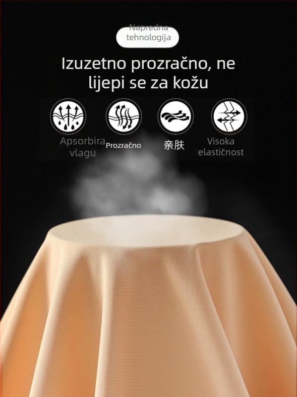 Sigurnosne hlačice s podizanjem kukova, Ice Silk modalna smjesa s elastanom, visokim strukom, duljina tri četvrtine, lagana tkanina