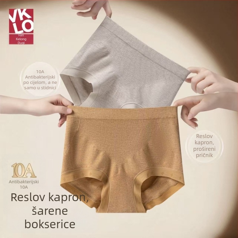 Ženske bokserice od modalnog materijala, srednje-visokog struka, elastične i prozračne, s 80–90% modala i podstavom od viskoze