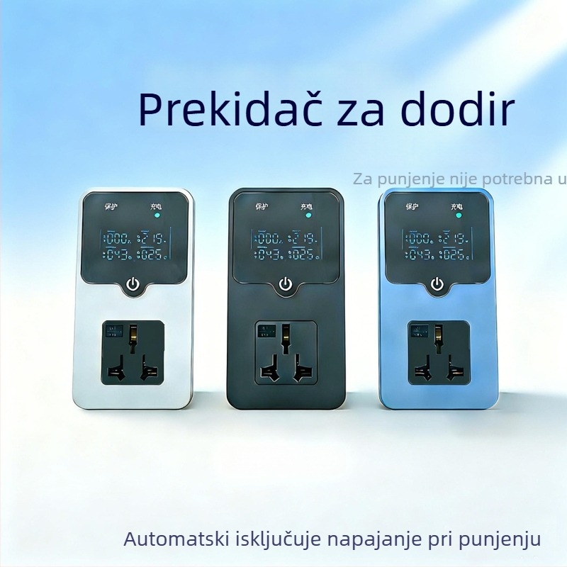 Automobilski uzemljivački adapter Smart Grounding Treasure, pametan, ABS kućište, 3500W, grijanje i očuvanje topline