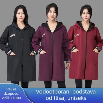 Prsluk s rukavima, vodootporan poliester, korejski stil, odrasla osoba, Cheng shang