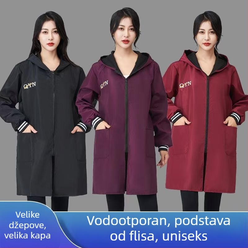 Prsluk s rukavima, vodootporan poliester, korejski stil, odrasla osoba, Cheng shang