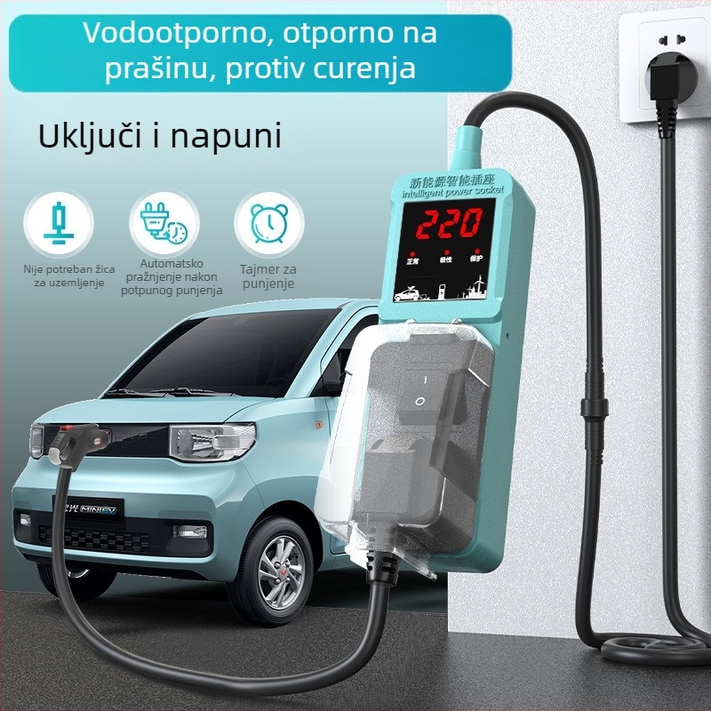 Namijenjeni EV punjački priključak s kabelom – Tiger Electric Man; bez prilagodbe