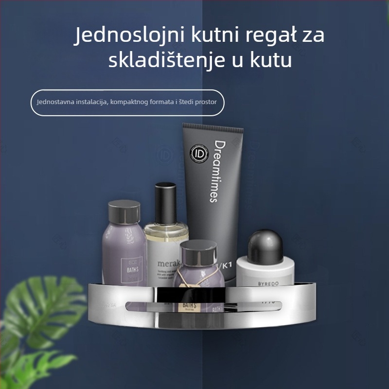 Pet dijelni set za kupaonicu od nehrđajućeg čelika s poliranim završetkom - stil laganog luksuza, marka Craftsmanship, certificirano