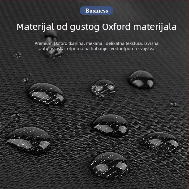 Oxford platnena torba za dokumente, vodootporna, prijenosna poslovna torba, velik kapacitet za dokumente