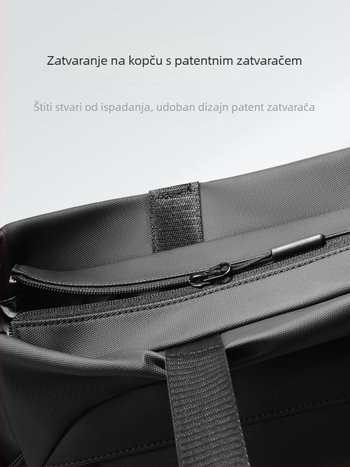 Marco laiden muška torba za laptop od Oxford platna — otporna na habanje, zaštita od udara, gradski minimalistički stil, podstava od poliestera, ljeto 2025