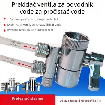 Amway ventil za pročišćivač vode, čisto bakar, model 39, dijelitelj vode