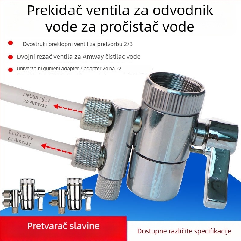 Amway ventil za pročišćivač vode, čisto bakar, model 39, dijelitelj vode