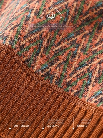 Ženski zimski kardigan jakna s kariranim uzorkom, vuneno‑poliesterska smjesa do 30% poliester, elegantan gradski stil, duljina 50–65 cm, proljetno izdanje 2025