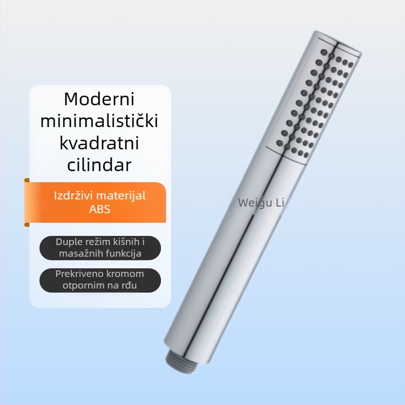 Ručna tuš glava od ABS-a, kišna funkcija, prijenosna, modeli B1136/B1165/B1166
