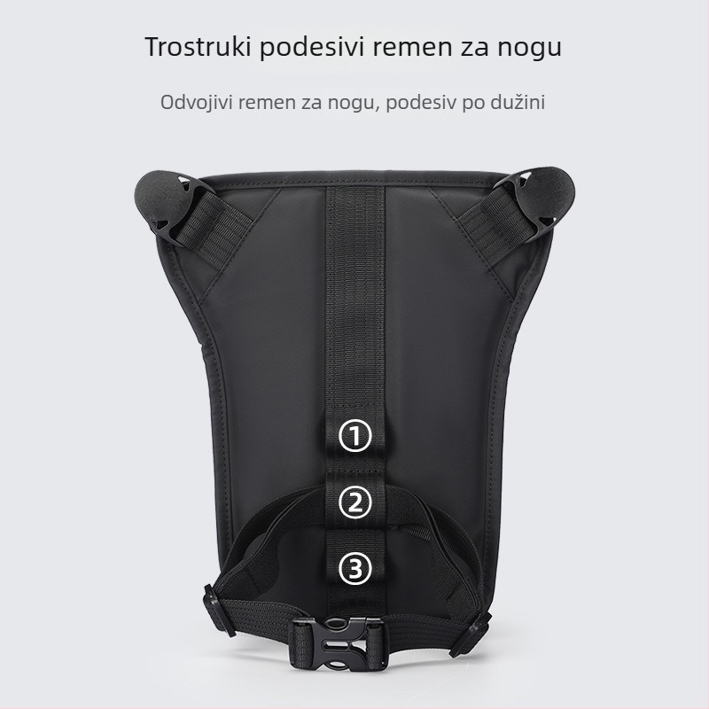 MARK RYDEN Muška torbica za struk s Oxford materijalom, otporna na habanje, gradski stil, svakodnevna uporaba