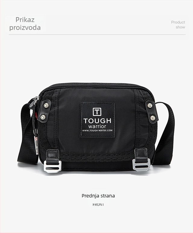 Muška torba preko ramena – najlon, vodootporna, stil putovanja, model 6125