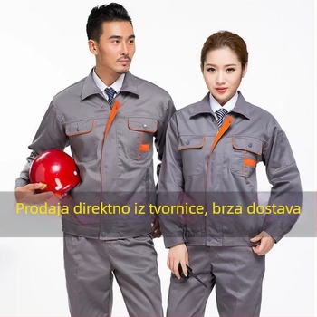 Muški radni set od poliestera, pogodan za kišne dane u proljeće, dostupan od jeseni 2020