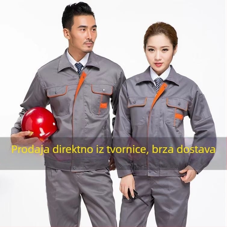 Muški radni set od poliestera, pogodan za kišne dane u proljeće, dostupan od jeseni 2020