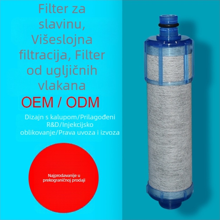 Tuš filter element, PP, model 20-21-22, skrivena ugradnja, filtracija