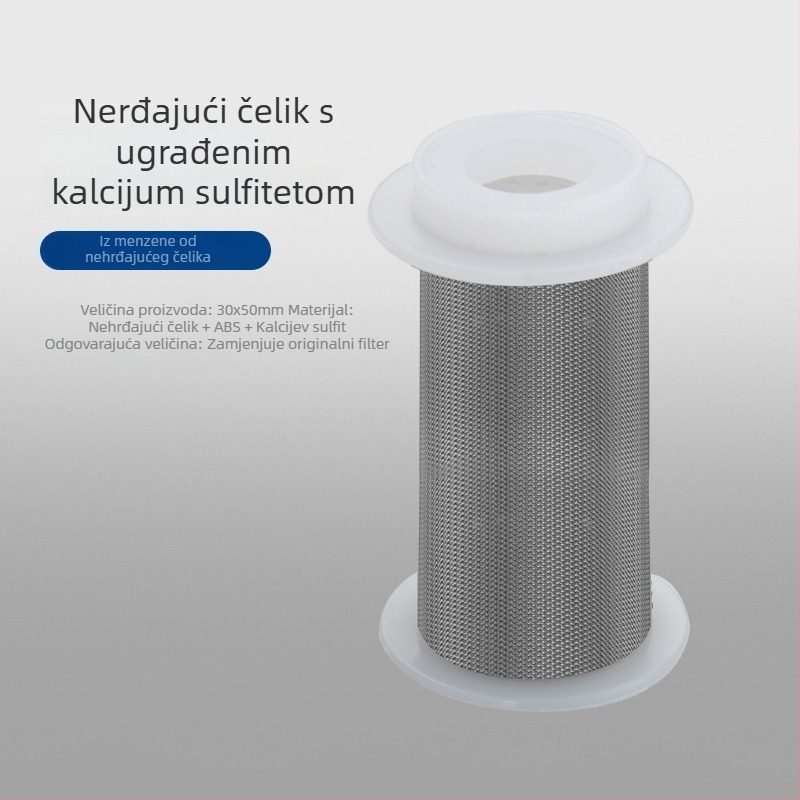 Perlator za slavinu s višefunkcijskim filtrom i produživačem, bakar+ABS, elektroplatinirana površina, navojni spoj, 0-95 tlak, 0-95°C temperatura