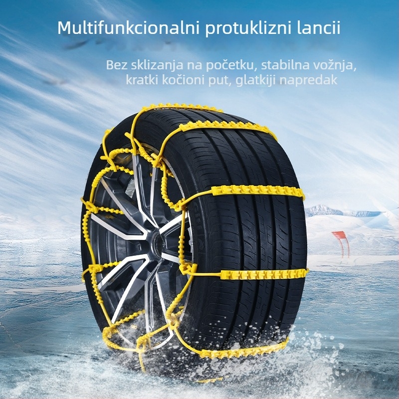 Gumeni pribor za prijanjanje automobil LT-240815; pogodan za gume 215–285 mm; opće namjene; težina 60 g