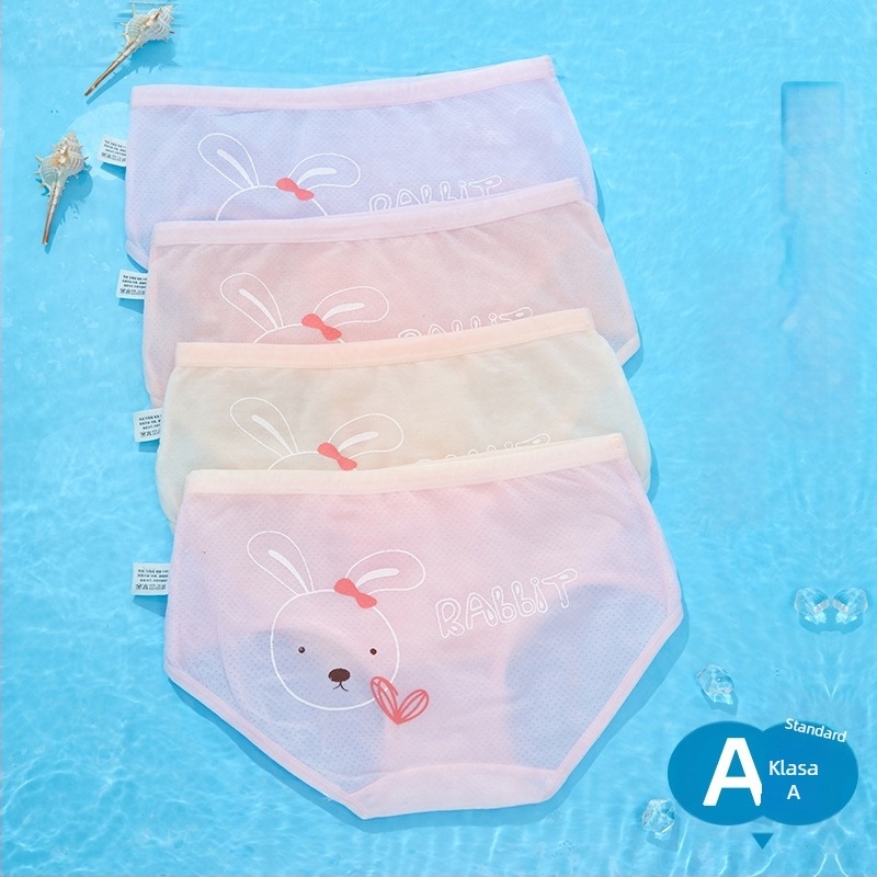 Dječje gaćice za djevojčice od modala 95%, antibakterijska zona prepona (7a), bez šavova u preponi, za djecu 3–8 godina, jesen 2024