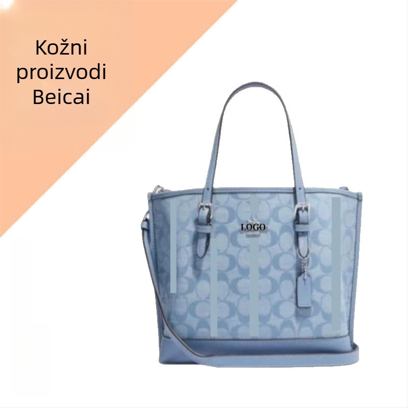 Jasmine Tote Torba — Urbani stil, umjetna koža, horizontalni kvadratni oblik, zatvarač, laminirani unutarnji pretinac