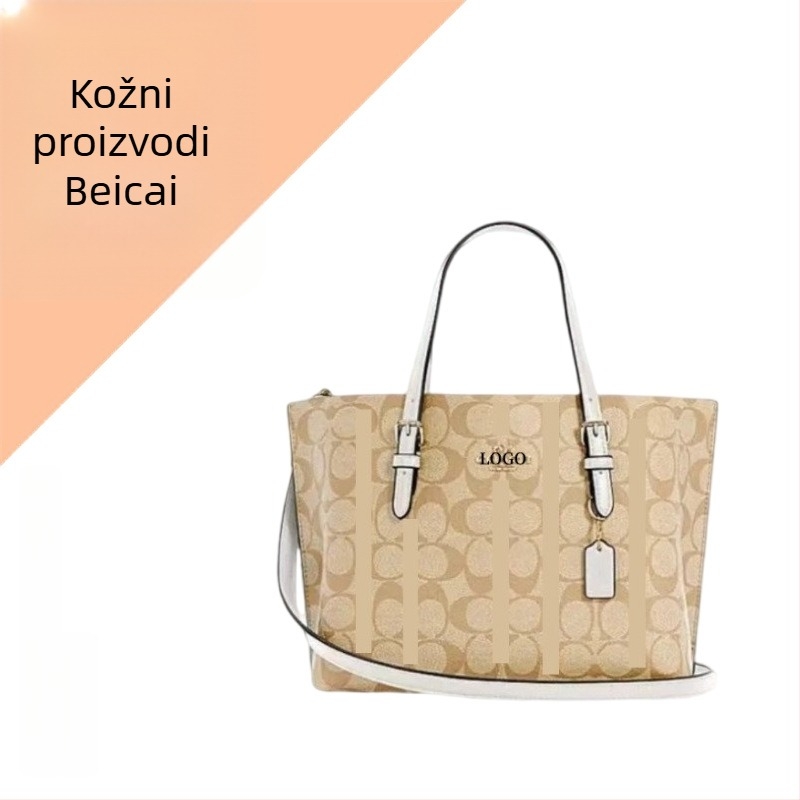 Jasmine Tote Torba — Urbani stil, umjetna koža, horizontalni kvadratni oblik, zatvarač, laminirani unutarnji pretinac