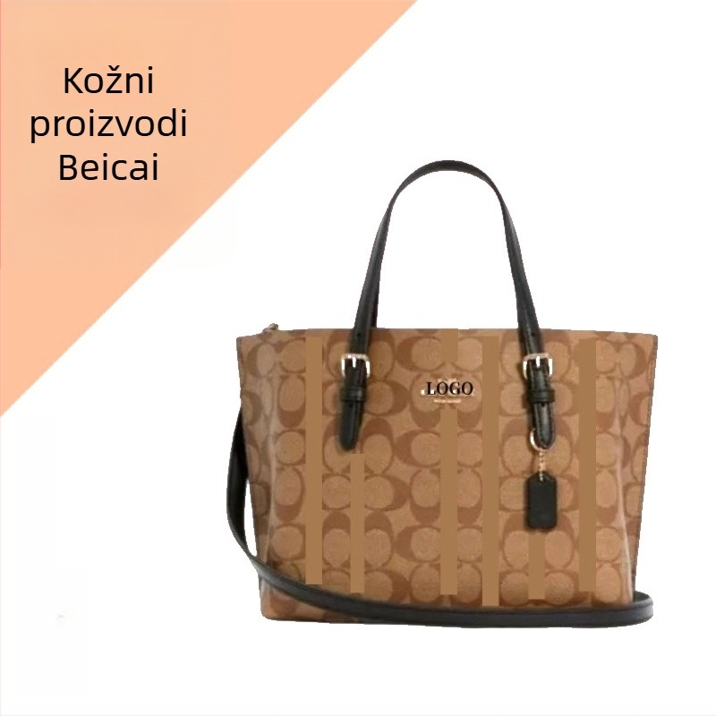 Jasmine Tote Torba — Urbani stil, umjetna koža, horizontalni kvadratni oblik, zatvarač, laminirani unutarnji pretinac